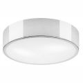 Plafondlamp DANTE 2xE27/60W/230V diameter 36 cm glanzend chroom