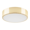 Plafondlamp DANTE 2xE27/60W/230V diameter 36 cm gouden