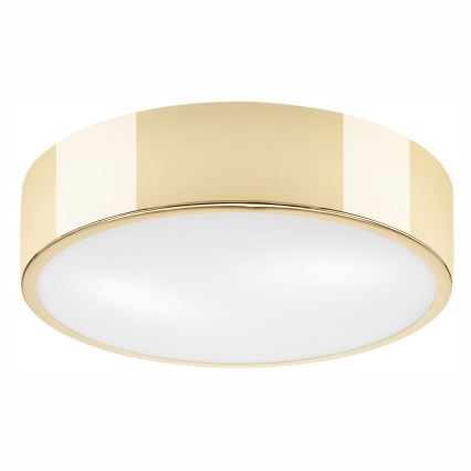 Plafondlamp DANTE 2xE27/60W/230V diameter 36 cm gouden