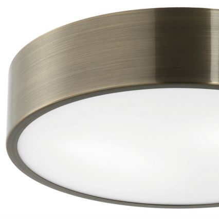 Plafondlamp DANTE 2xE27/60W/230V diameter 36 cm patina