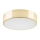 Plafondlamp DANTE 2xE27/60W/230V Ø 36 cm goudkleurig