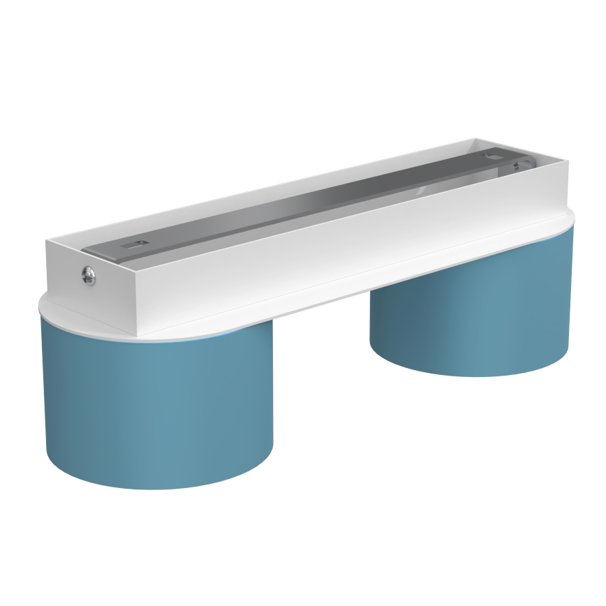 Plafondlamp DIXIE 2xGX53/11W/230V blauw