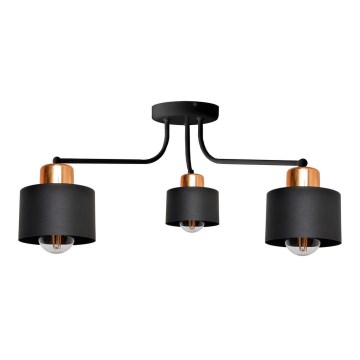Plafondlamp EDISON 3xE27/15W/230V