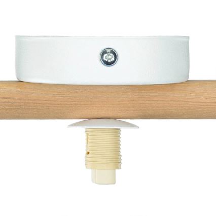 Plafondlamp ELYON 4xG9/40W/230V dennenhout