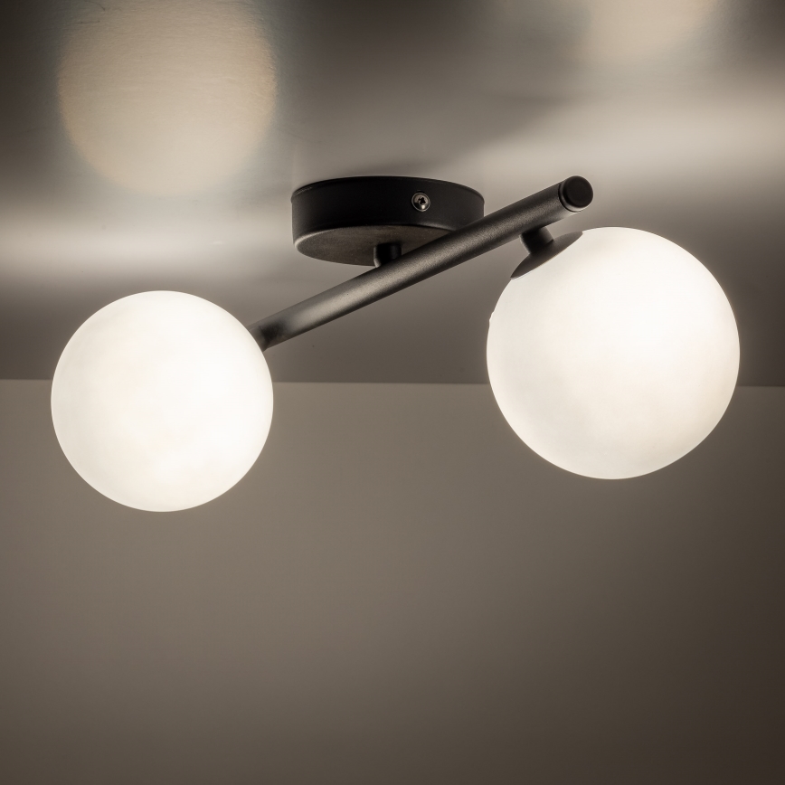 Plafondlamp ELYON 5xG9/40W/230V zwart