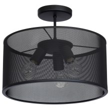 Plafondlamp FELIX 3xE27/60W/230V zwart