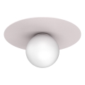 Plafondlamp FLAT 1xE27/15W/230V Ø 35 cm crème