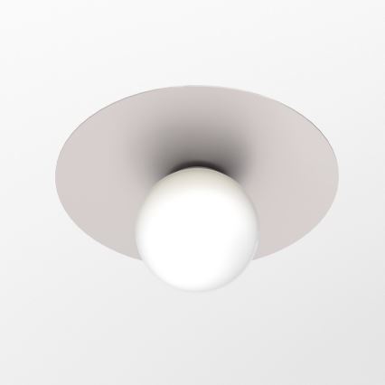 Plafondlamp FLAT 1xE27/15W/230V Ø 35 cm crème