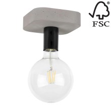 Plafondlamp FORTAN 1xE27/60W/230V - FSC-gecertificeerd