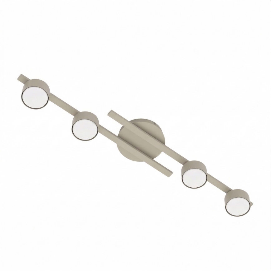 Plafondlamp FRAGMENT 4xGX53/12W/230V beige