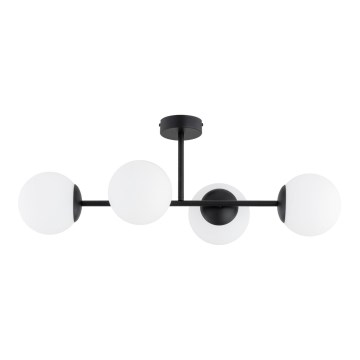 Plafondlamp GLORENA 4xE14/10W/230V zwart