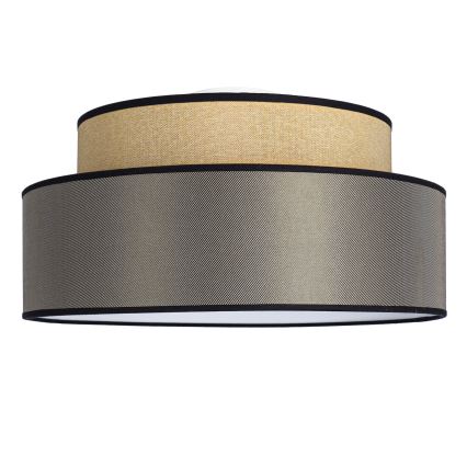 Plafondlamp GRACE 1xE27/60W/230V beige/bruin