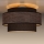 Plafondlamp GRACE 1xE27/60W/230V bruin/beige