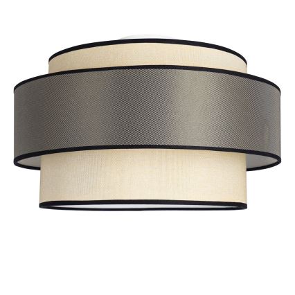 Plafondlamp GRACE 1xE27/60W/230V crème/grijs