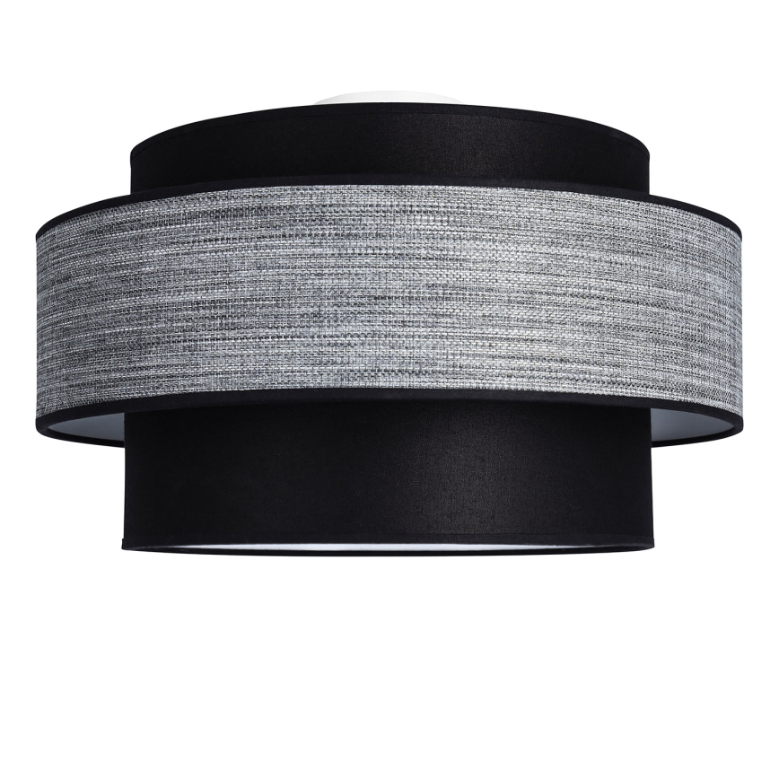 Plafondlamp GRACE 1xE27/60W/230V zwart/grijs