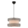 Plafondlamp HALO 1xE27/60W/230V beige/grijs