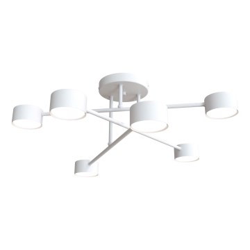 Plafondlamp HALO 6xGX53/10W/230V wit