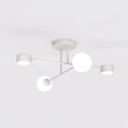 Plafondlamp HOLON 2xG9/8W/230V + 2xGX53/12W grijs