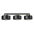 Plafondlamp IGNIA 3xE27/60W/230V zwart