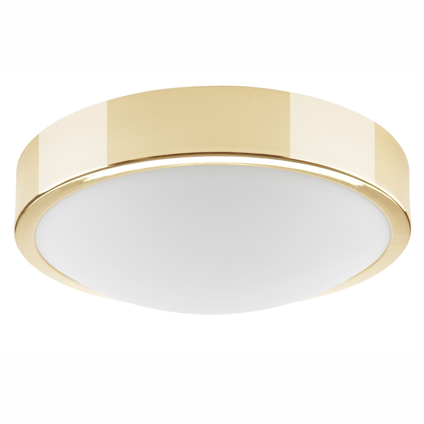 Plafondlamp JONAS 1xE27/60W/230V diameter 26 cm gouden