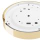 Plafondlamp JONAS 1xE27/60W/230V diameter 26 cm gouden