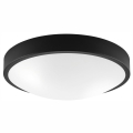 Plafondlamp JONAS 2xE27/60W/230V diameter 36 cm zwart