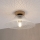 Plafondlamp JULL WOOD 1xE27/15W/230V eiken/helder Ø 34 cm
