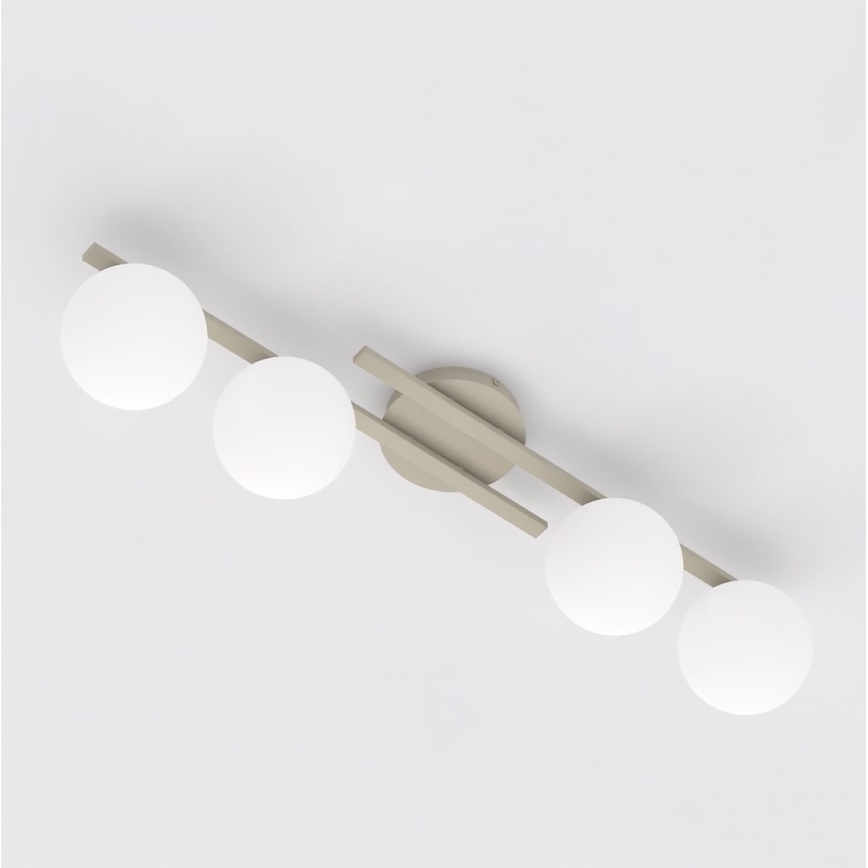 Plafondlamp KAIRO 4xE14/10W/230V beige