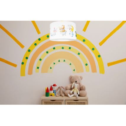 Plafondlamp kinderkamer CIRCUS 1xE27/60W/230V