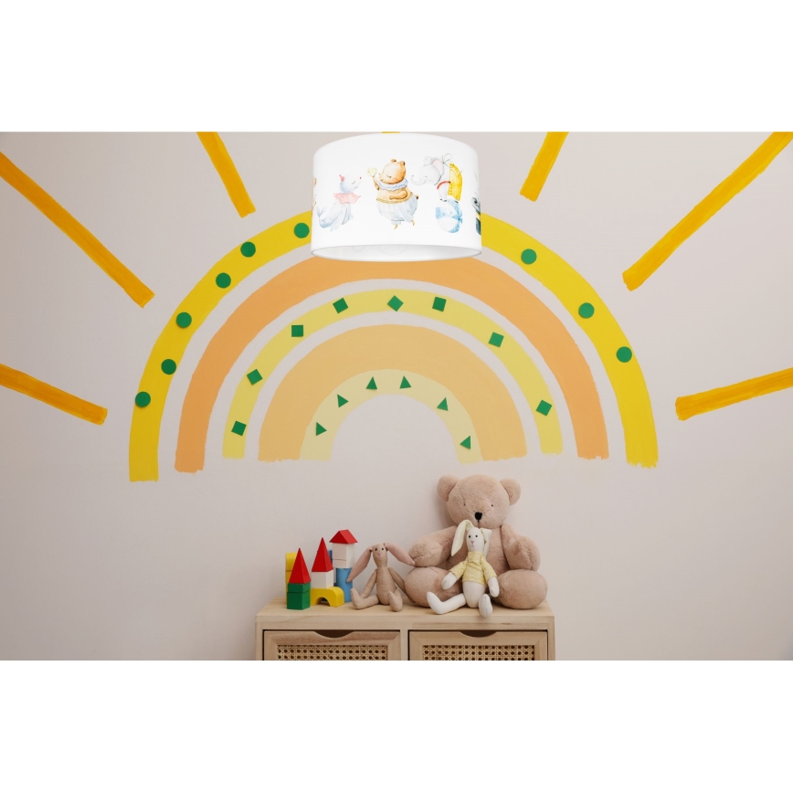 Plafondlamp kinderkamer CIRCUS 1xE27/60W/230V