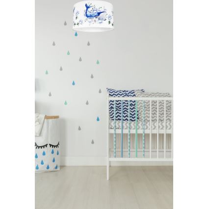 Plafondlamp kinderkamer OCEAN 1xE27/60W/230V