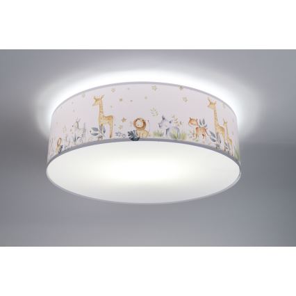 Plafondlamp kinderkamer SWEET DREAMS 2xE27/60W/230V diameter 40 cm