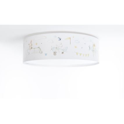 Plafondlamp kinderkamer SWEET DREAMS 2xE27/60W/230V diameter 40 cm