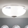 Plafondlamp LANDHAUS 2xE27/60W/230V diameter 28 cm mat chroom/wit
