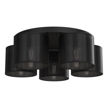 Plafondlamp LOFT SHADE 5xE27/60W/230V zwart