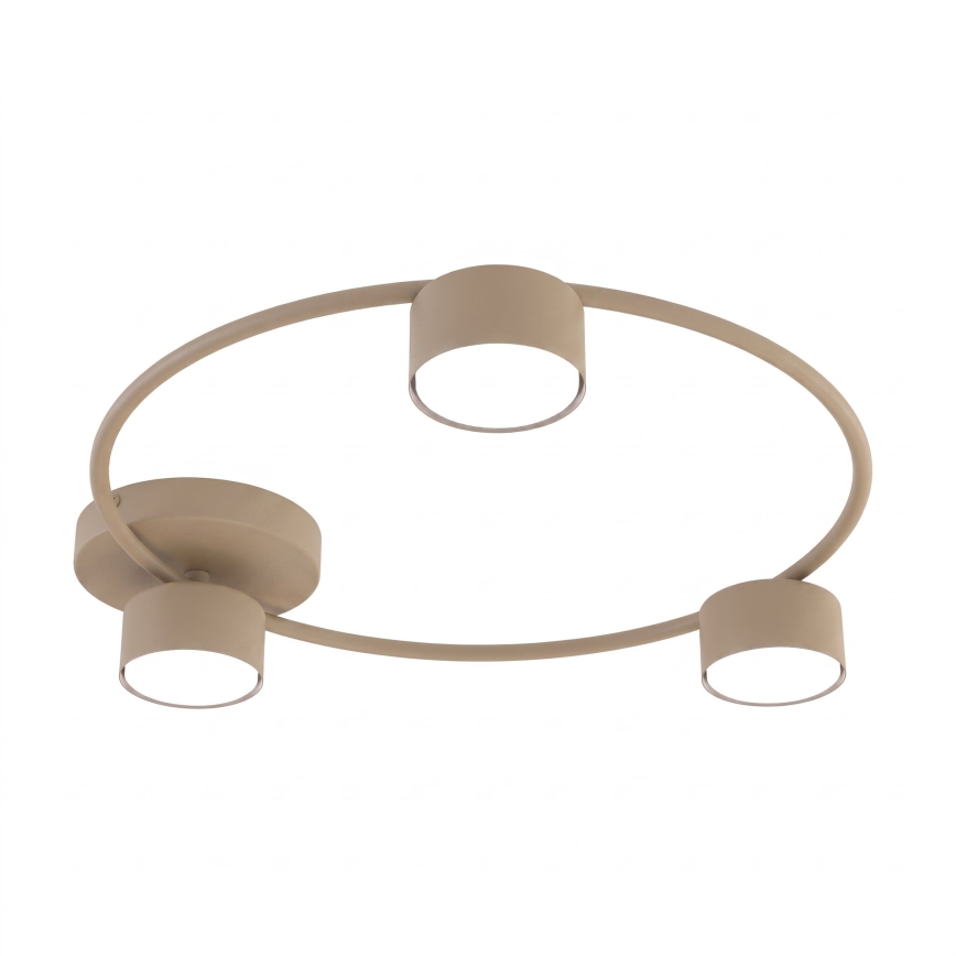 Plafondlamp LUCIO 3xGX53/10W/230V beige