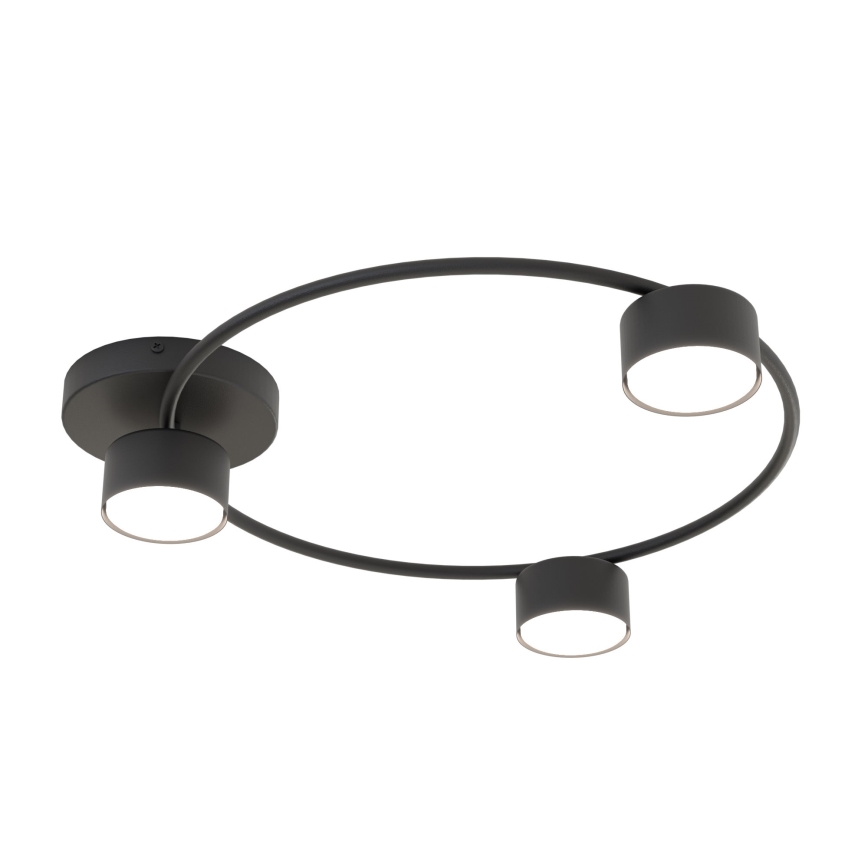 Plafondlamp LUCIO 3xGX53/12W/230V zwart