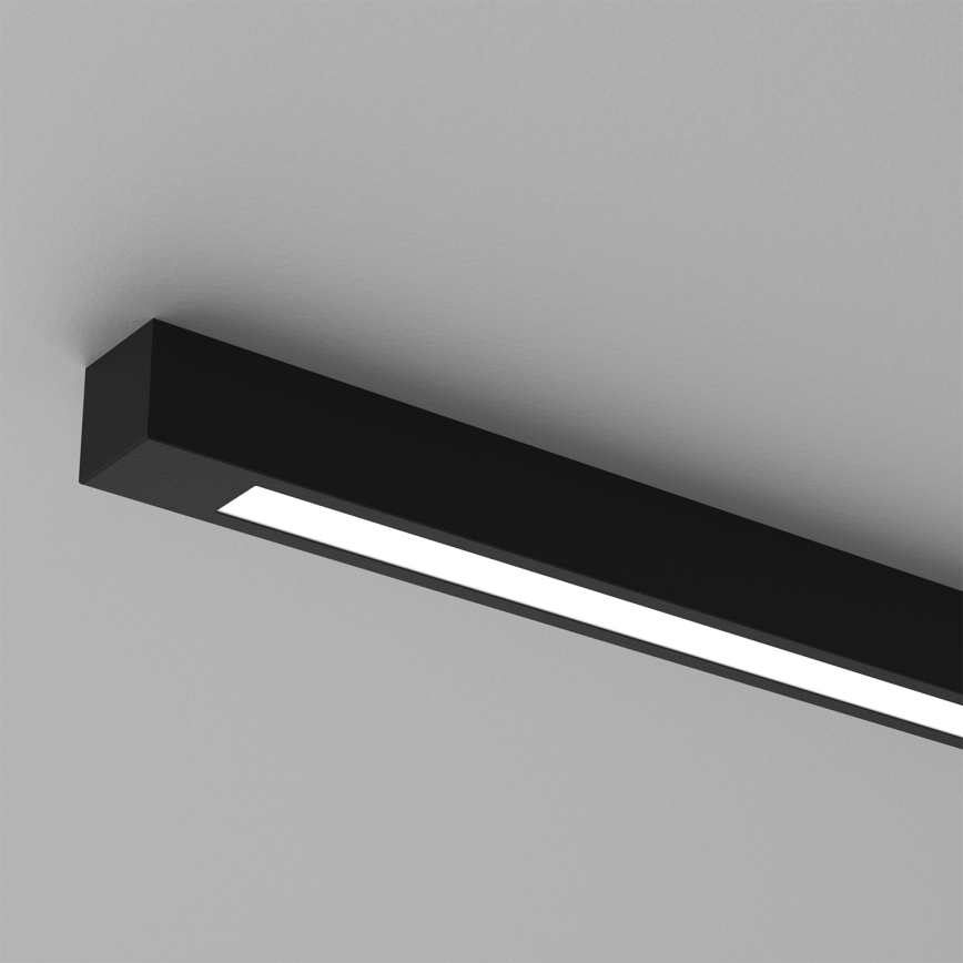 Plafondlamp LUNGO T8 1xG13/18W/230V zwart