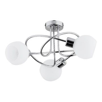 Plafondlamp MAMBO 3xE27/15W/230V glanzend chroom