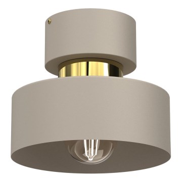 Plafondlamp MARTI 1xE27/15W/230V beige/goud