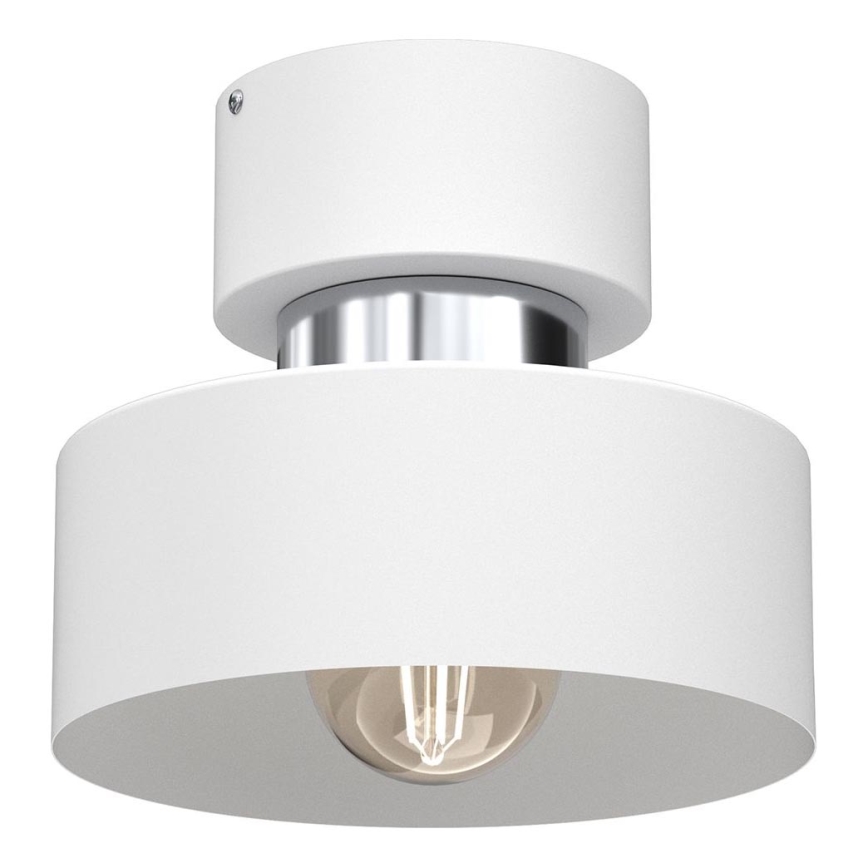Plafondlamp MARTI 1xE27/15W/230V wit/glanzend chroom