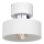 Plafondlamp MARTI 1xE27/15W/230V wit/glanzend chroom