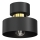 Plafondlamp MARTI 1xE27/15W/230V zwart/goud