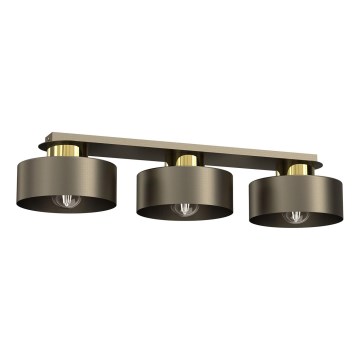 Plafondlamp MARTI 3xE27/15W/230V messing/goud