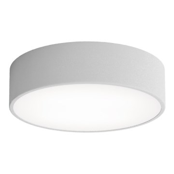 Plafondlamp met bewegings- en schemersensor CLEO 2xE27/24W/230V Ø 30 cm grijs