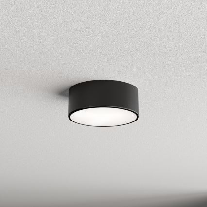 Plafondlamp met Sensor CLEO 1xE27/40W/230V d. 20 cm zwart