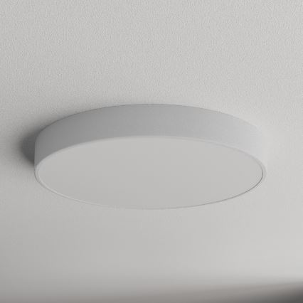 Plafondlamp met bewegings- en schemersensor CLEO 5xE27/24W/230V Ø 60 cm grijs