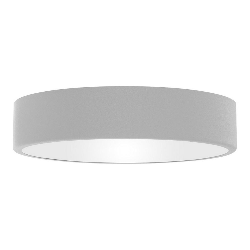 Plafondlamp met Sensor voor Buiten CLEO 3xE27/24W/230V d. 40 cm grijs IP54