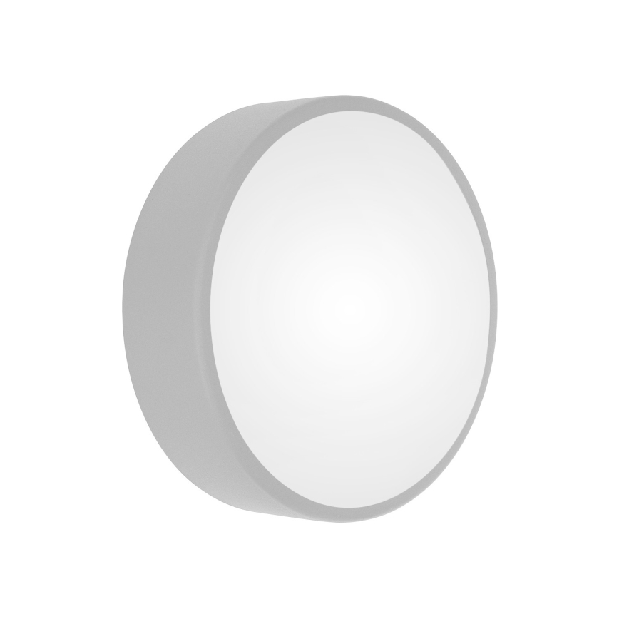 Plafondlamp met Sensor voor Buiten CLEO 3xE27/24W/230V d. 40 cm grijs IP54