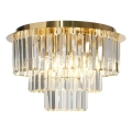 Plafondlamp MILANO 6xE14/40W/230V goud